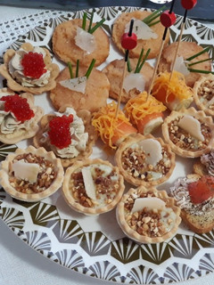 Una foto de Canapés variados