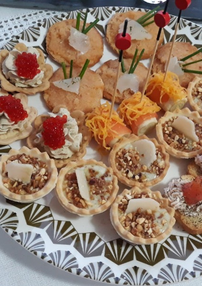 Una foto de Canapés variados