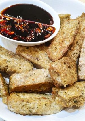Foto resep Telur ikan kakap goreng favorit