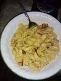 Creamy garlic chicken meal