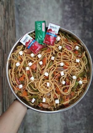 A picture of Veg spaghetti.