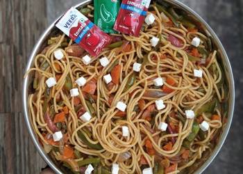How to Recipe Yummy Veg spaghetti