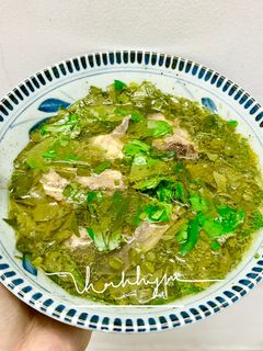 Hình của món Canh Gà Lá Giang.