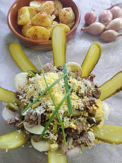 Una foto de Ensalada de carne