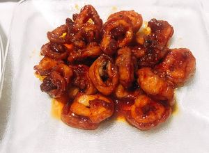 Hình của món Khấu đuôi cay.