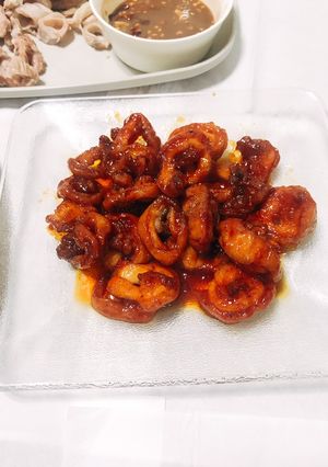 Hình của món Khấu đuôi cay.