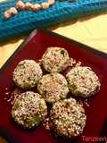 তিল কোটেড সয়া ভেজিস টিক্কি (Til quoted Soya Veggies Tikki Recipe in Bengali)