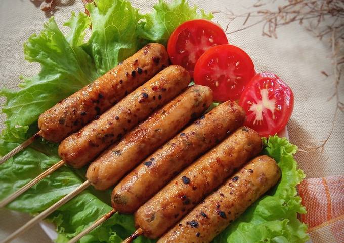 Standar Bagaimana cara memasak Sosis Kentang Bakar Saus Lada Hitam dijamin menggugah selera