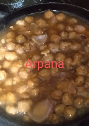 A picture of Nutrela munchurian.