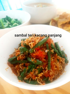 Foto resep Sambal Teri Kacang Panjang