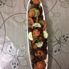 A picture of Rajmah salad.