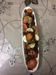 A picture of Rajmah salad.
