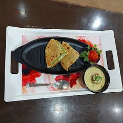 A picture of Layered paratha.