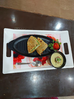 A picture of Layered paratha.