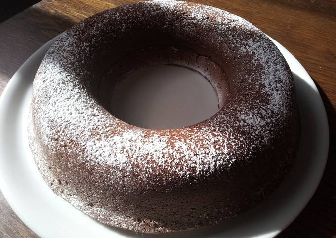 Moelleux au chocolat en couronne