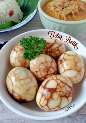 Foto resep 737. Telur Batik aka Telur Pindang