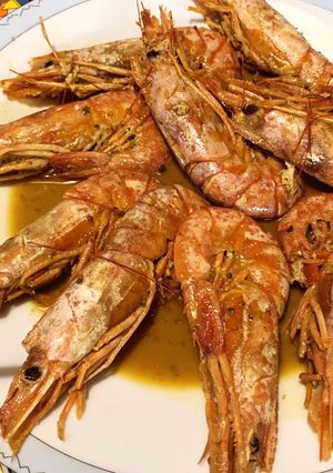 Φωτογραφία της συνταγής Γαρίδες στο τηγάνι