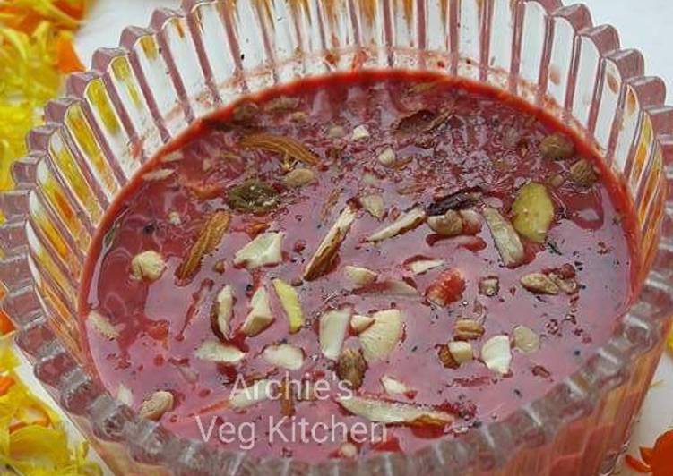 Step-by-Step Guide to Make Perfect Beetroot basundi