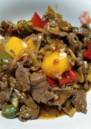 Foto resep Beef Lada Hitam