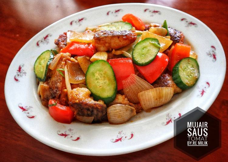 Bahan-bahan Mujair Saus Tomat Sederhana dan Mudah Dibuat