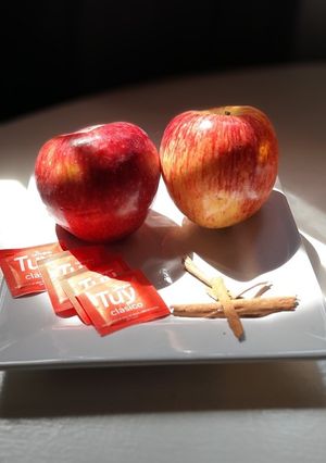 Una foto de Compota de manzanas sin azúcar