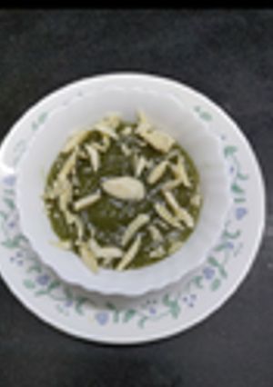 A picture of Potato halwa.
