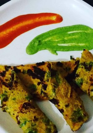 બેસન ચીલા (besan chilla recipe in Gujarati) રેસીપી મુખ્ય ફોટો