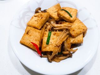 醬燒板豆腐鮮菇