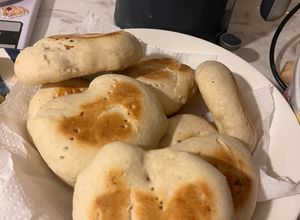Una foto de Pan amasado