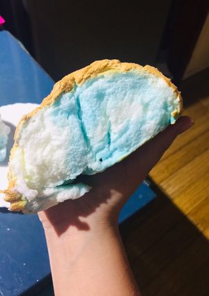 Hình của món Bake with me, bake it easy #2 :Cloud Bread ☁️🍞🥖 Bánh Mì Đám Mây.