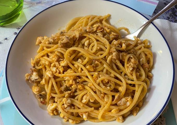 Spaghetti con le triglie