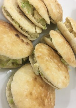 صورة لوصفة شاورما الدجاج بالخبز العربي ميني (بايتز)