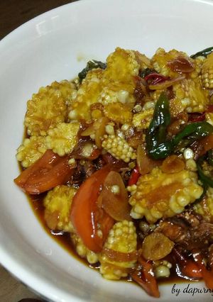 Foto resep Tumis Jagung Muda aka Putren