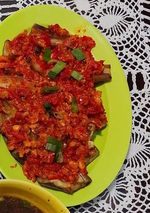 Foto resep Balado Terong Ebi