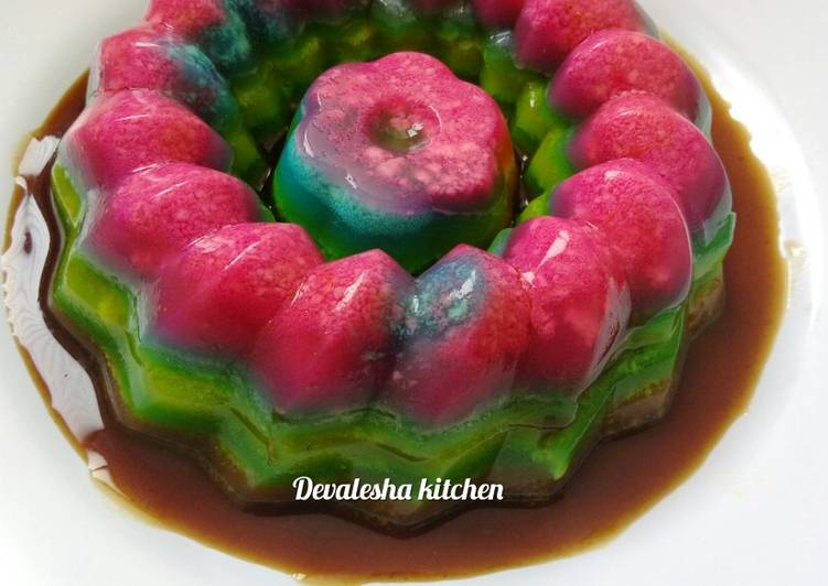 114. Puding Tahu dengan Saus Jahe