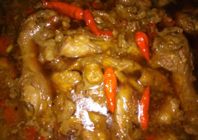 Semur Ayam Kentang Daging