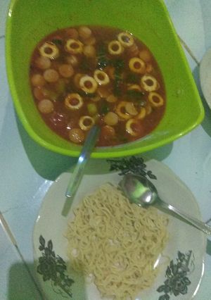 Foto resep Mie tek Tek mantap jiwa😂