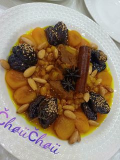 صورة لوصفة طاجين حلو 💜🌙