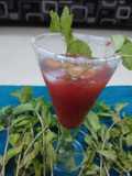 Strawberry mojito