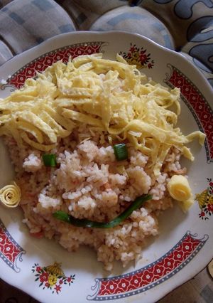 Foto resep Beautiful nasi jingga