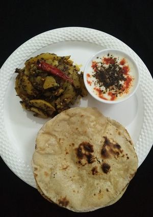 A picture of Aloo Tawa Masala.
