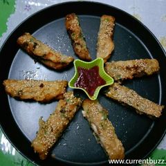 A picture of Sesame toast.