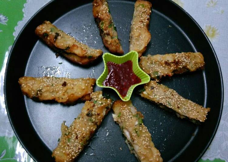 Easiest Way to Make Delicious Sesame toast This is A Recipe That Has Been Tested From My Kitchen !!