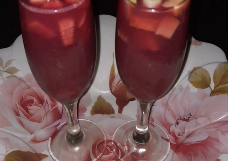 Recipe: Delicious Hibiscus (Zobo) This is A Recipe That Has Been Tested  From Best My Grandma's Recipe !!