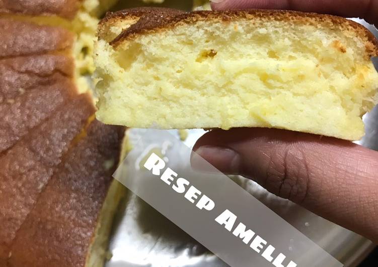 Langkah Mudah untuk Membuat Japanese cheese cake endolita Anti Gagal