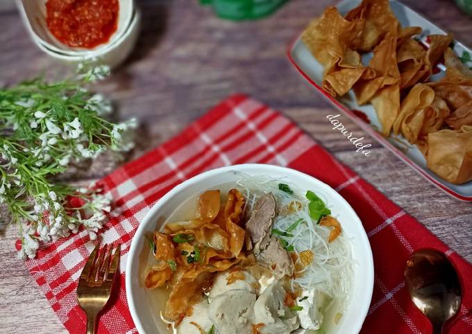 Resep Bakso Sapi Homemade Kenyal Oleh Nugraheni Utami Dewi Cookpad