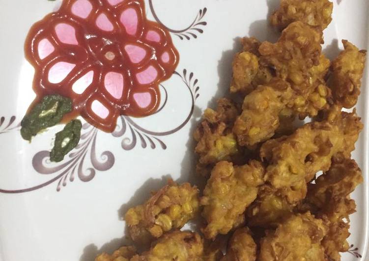 Simple Way to Make Homemade Crispy sweet corn fritters