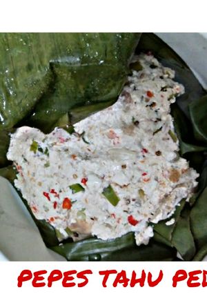 Foto resep Pepes Tahu Pedas