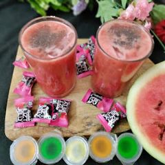 A picture of Watermelon mocktail.