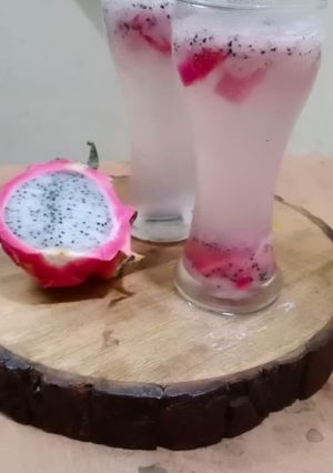 A picture of Dragon fruit mojito(virgin).